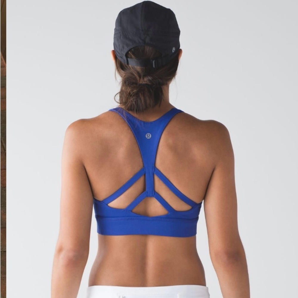 Lululemon Circuit Breaker Bra in Sapphire Blue Sz 6